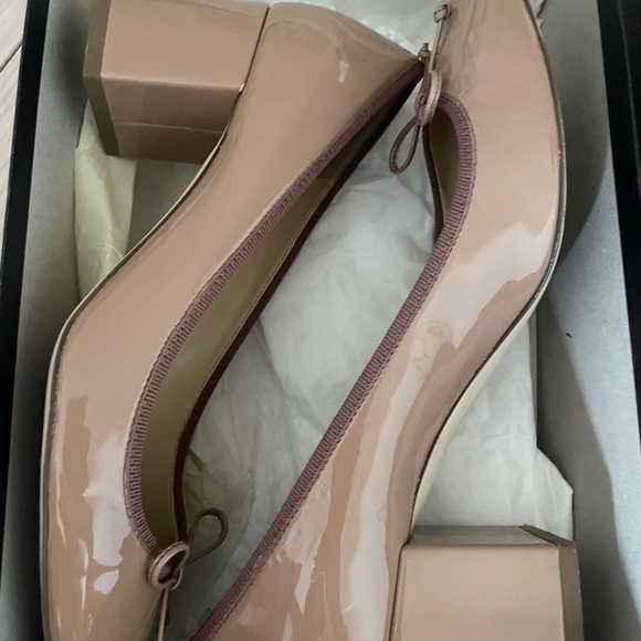 Jcrew patent ballet pump. Deep blush - Picture 4 of 4